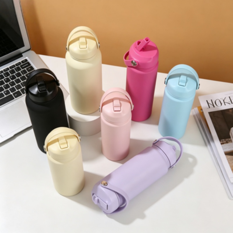 Sports Water Bottle Insulated - 0.5-1L Stainless Steel Sports Water Bottle