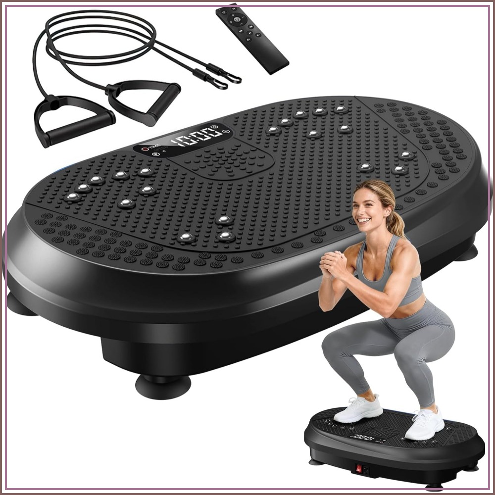 Sports Equipment Images - Vibration Plate Exercise Machine for Lymphatic
