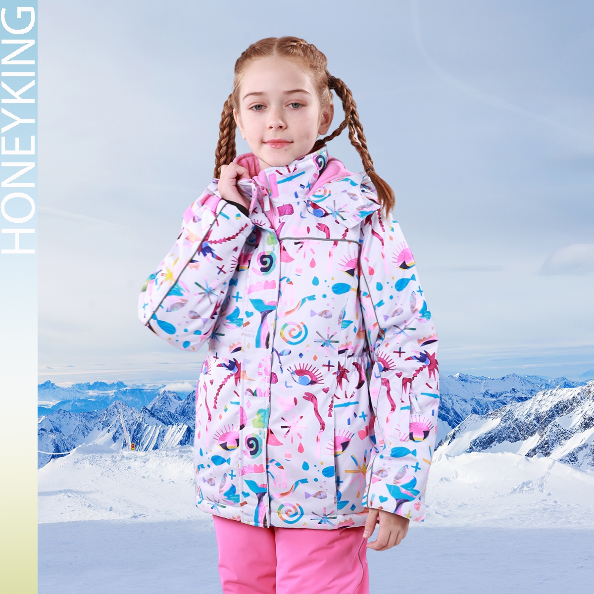 Sports Equipment For Kids - HONEYKING Kids Ski Outwear Winter Warm