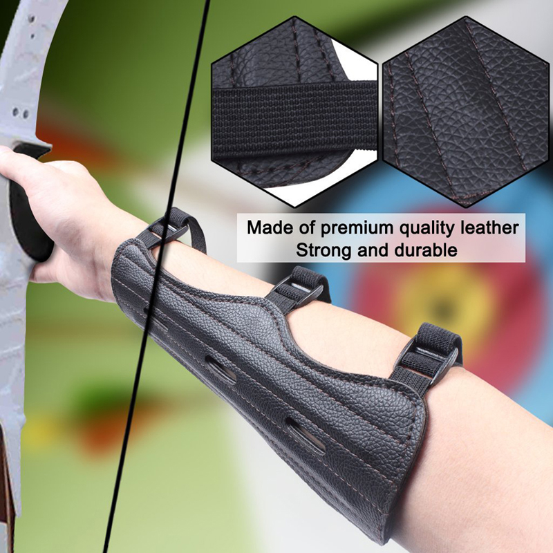 Leather Archery Equipment Arm  - Sports Equipment Archery ulasan dan harga