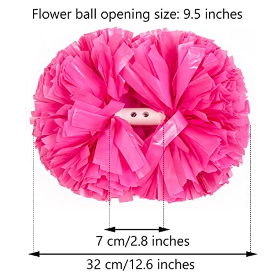6Pcs Cheerleading Pom Poms Mat - Cheerleading Pom Pom ulasan dan harga