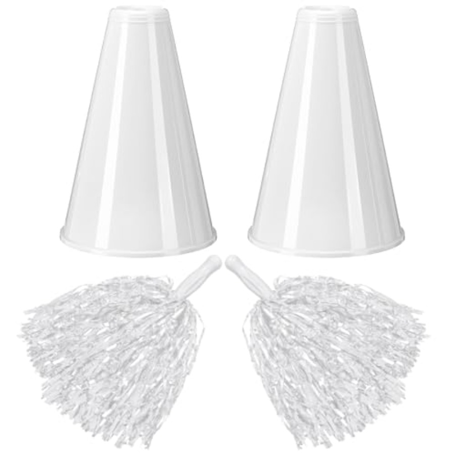 4 Pcs Team Spirit Items Small  - Cheerleading Pom Pom ulasan dan harga