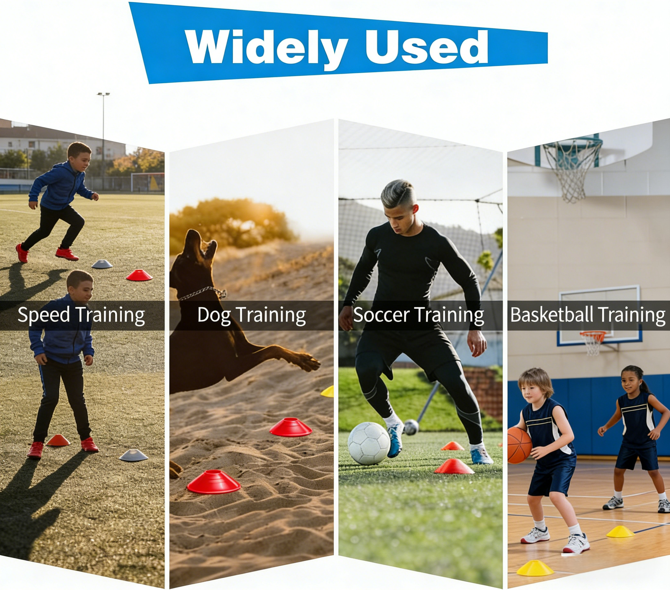 30pcs football cone plate foot - Football Training Cone ulasan dan harga