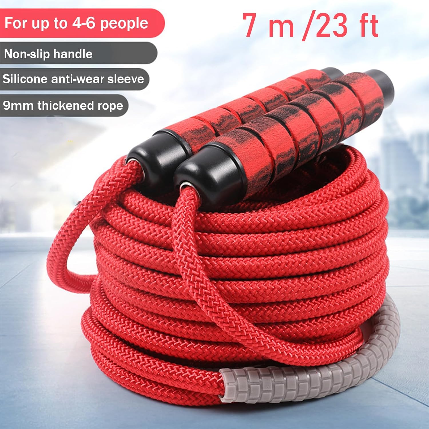 23FT Long Jump Rope for Kids A - Jump Rope Double Dutch ulasan dan harga