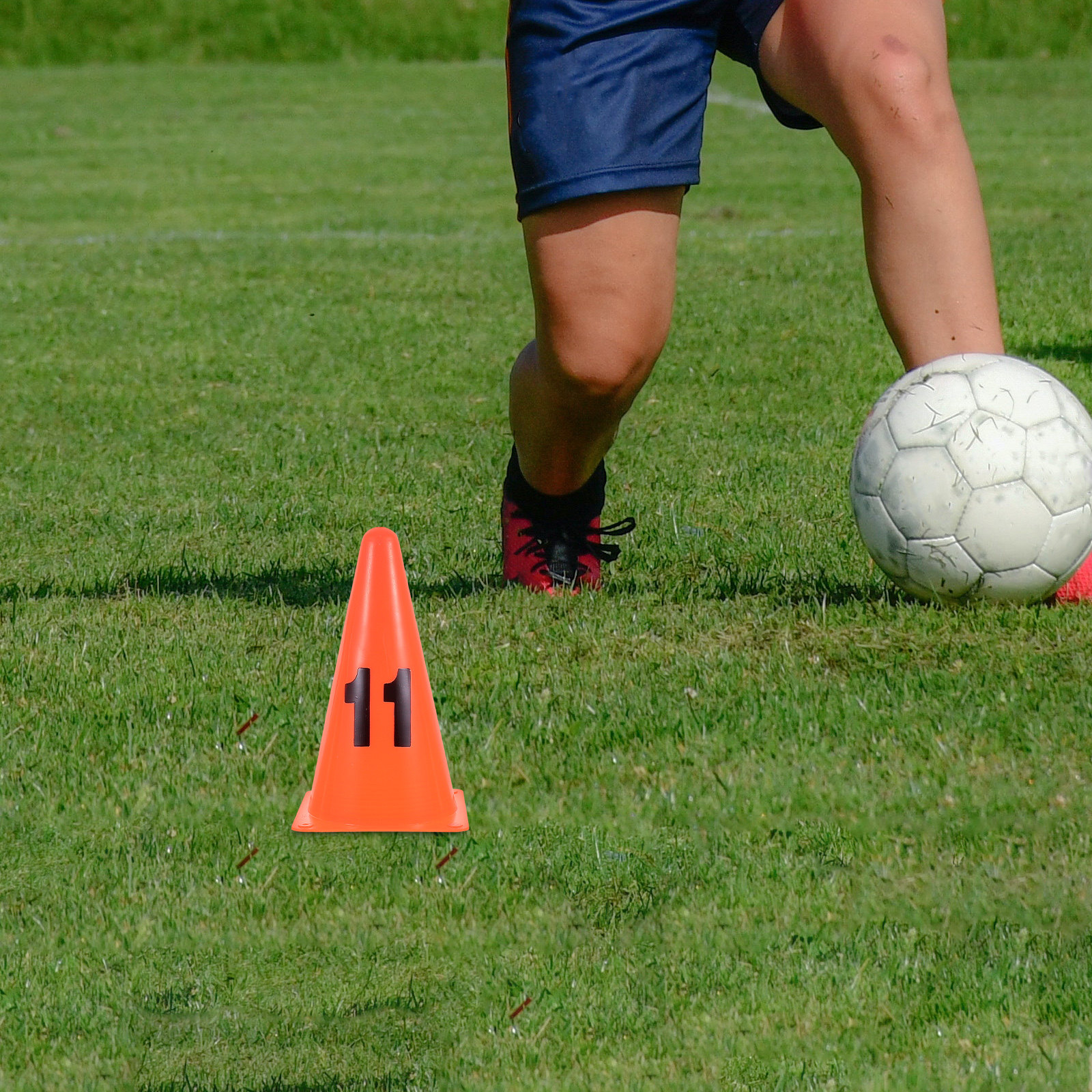 15Pcs Numbered Cones Soft Plas - Football Training Cone ulasan dan harga