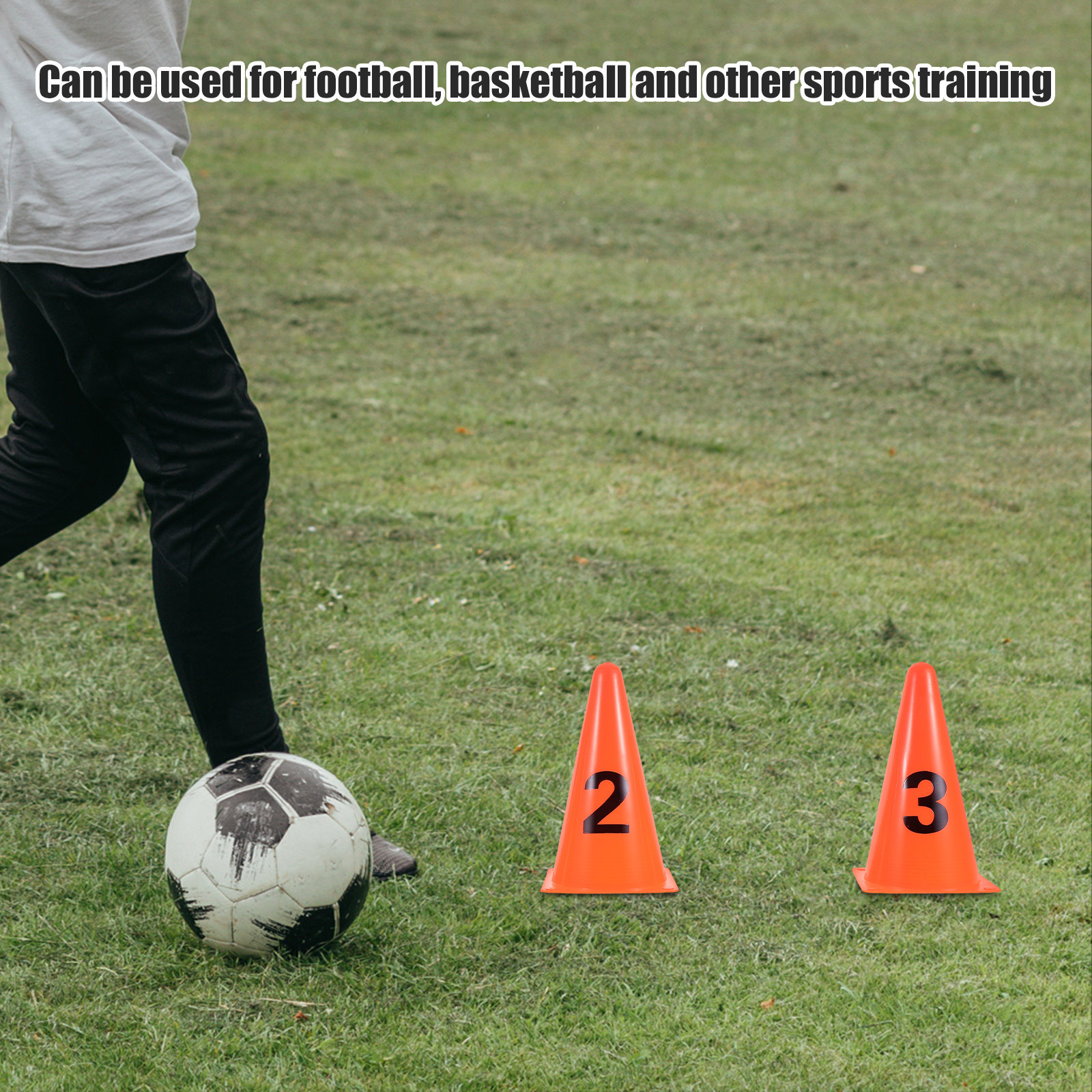 15Pcs Numbered Cones Soft Plas - Football Training Cone ulasan dan harga