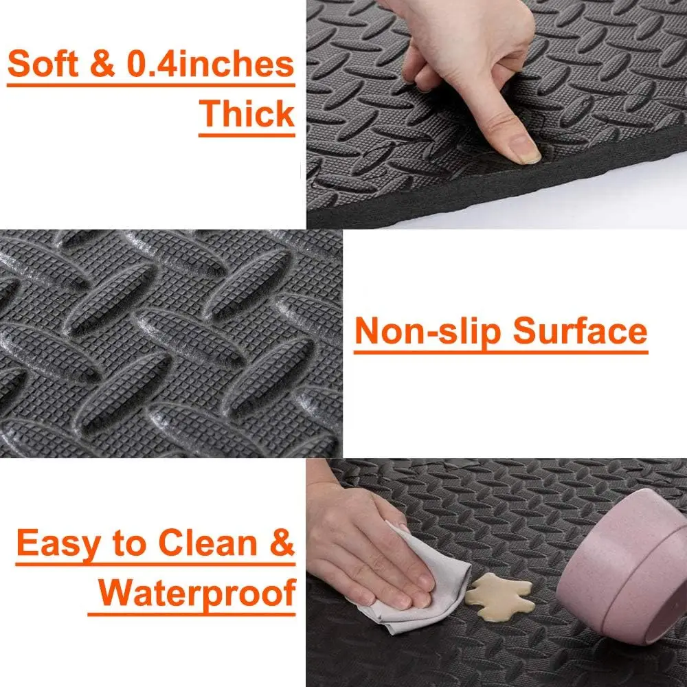 Puzzle Fitness Mat EVA Interlo - Sports Equipment For Kids ulasan dan harga