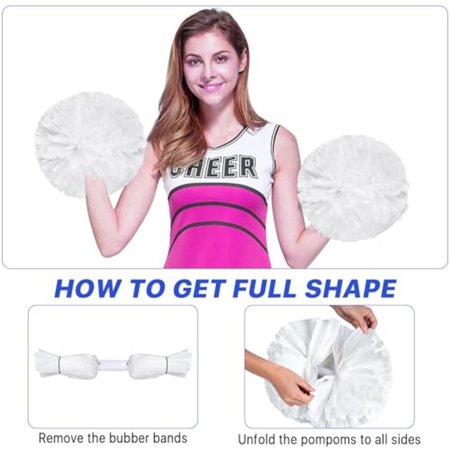 4Pcs Cheerleading Pom Poms for - Cheerleading Pom Pom ulasan dan harga