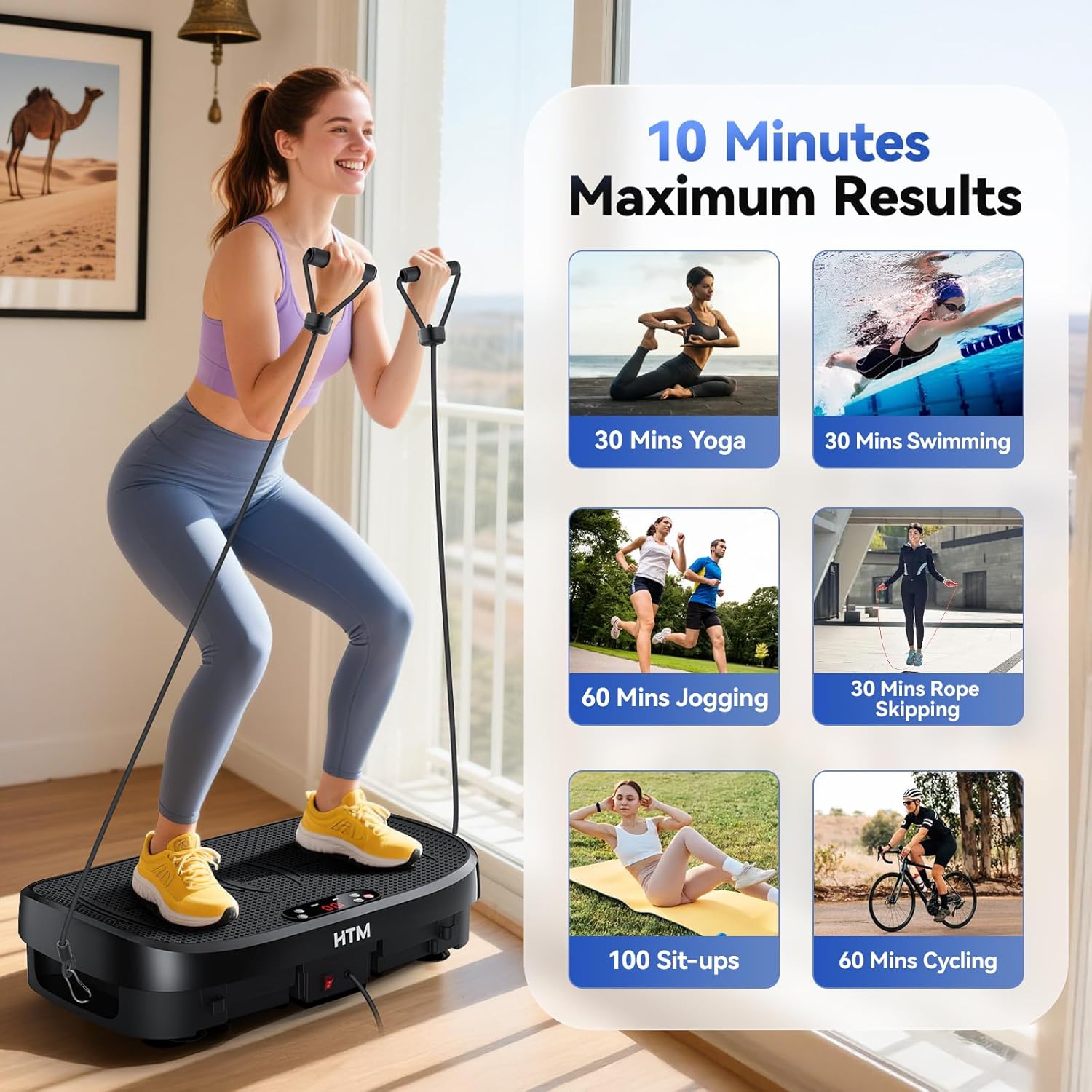 Vibration Plate Fat Burning Fi - Sports Equipment Images ulasan dan harga