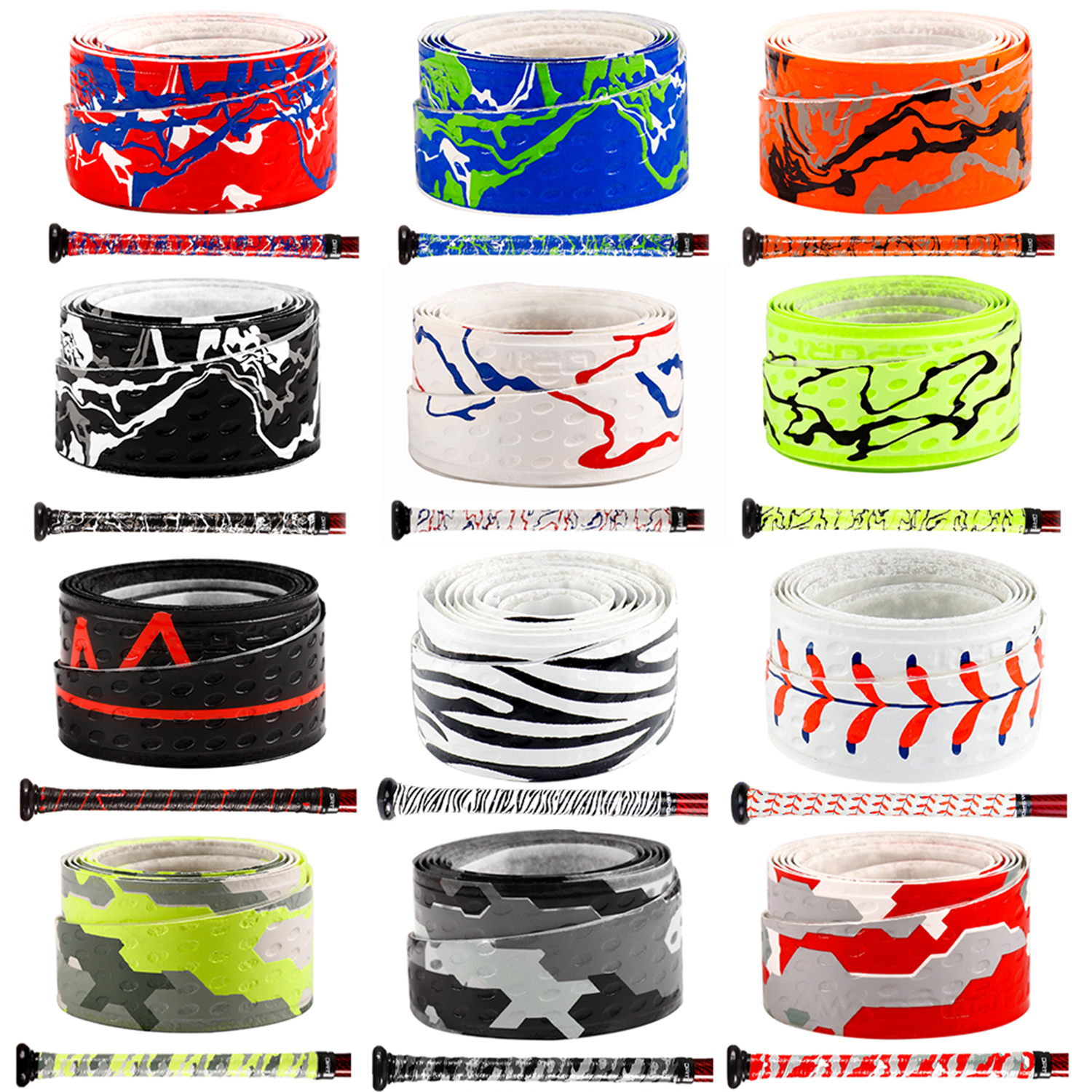 AMASPORT Baseball Bat Grip 1.1 - Cricket Bat Tape Ball ulasan dan harga