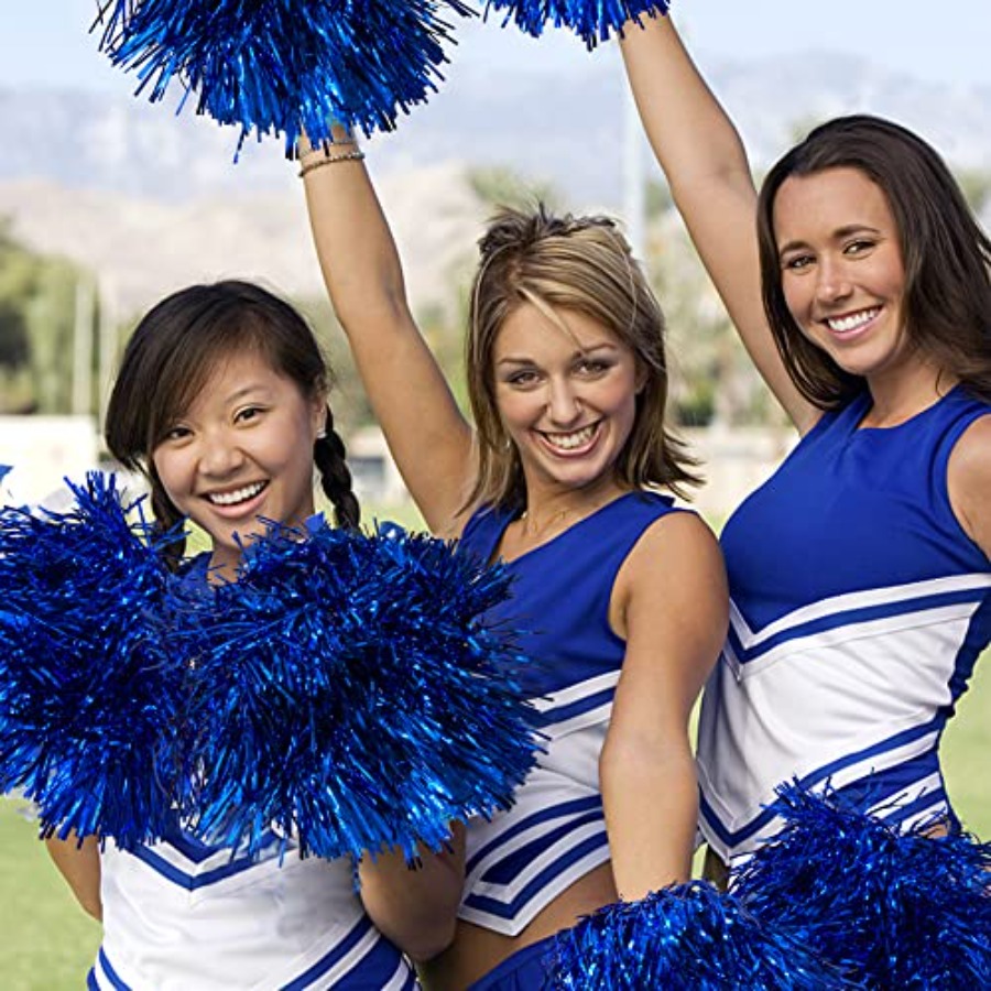 36PCS Cheerleading Pom Poms Me - Cheerleading Pom Pom ulasan dan harga