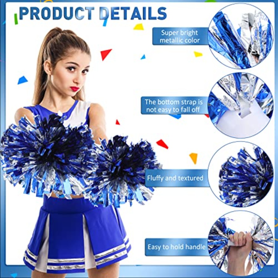 24 Pack Cheerleading Pom Poms  - Cheerleading Pom Pom ulasan dan harga