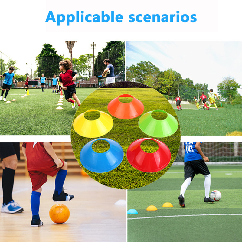 10pcs Cone Set Small round log - Football Training Cone ulasan dan harga