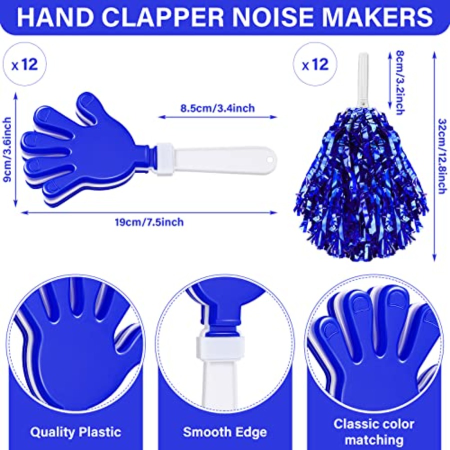 36 Pcs Metallic Cheerleading P - Cheerleading Pom Pom ulasan dan harga