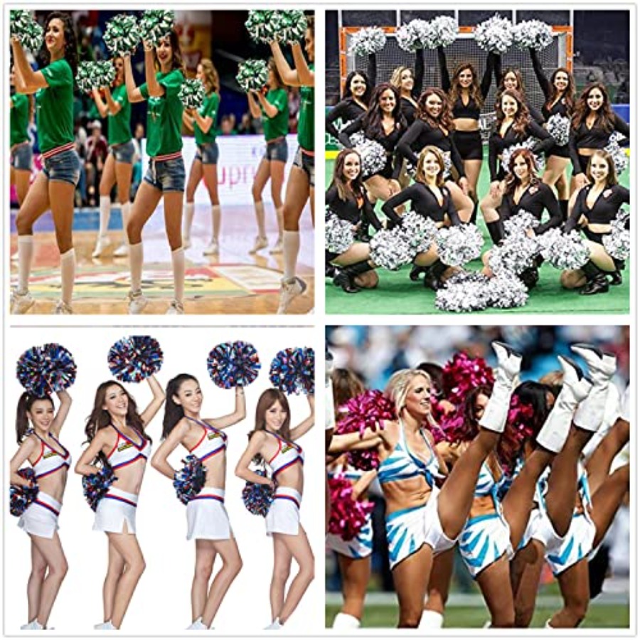 2 Pack 6 Inches Metallic Holog - Cheerleading Pom Pom ulasan dan harga