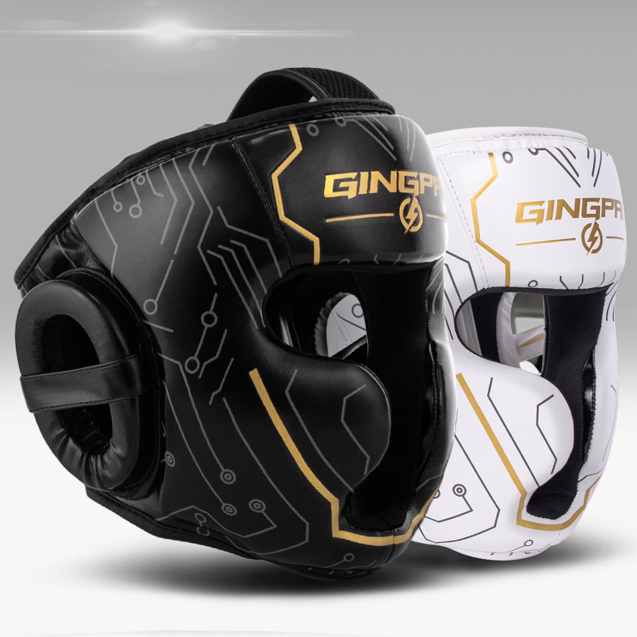 Full-covered Pu Boxing Helmet  - Sports Equipment For Kids ulasan dan harga