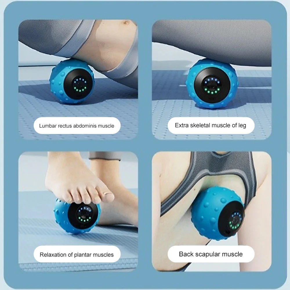 New Vibrating Massage Ball Ele - Sports Equipment Images ulasan dan harga