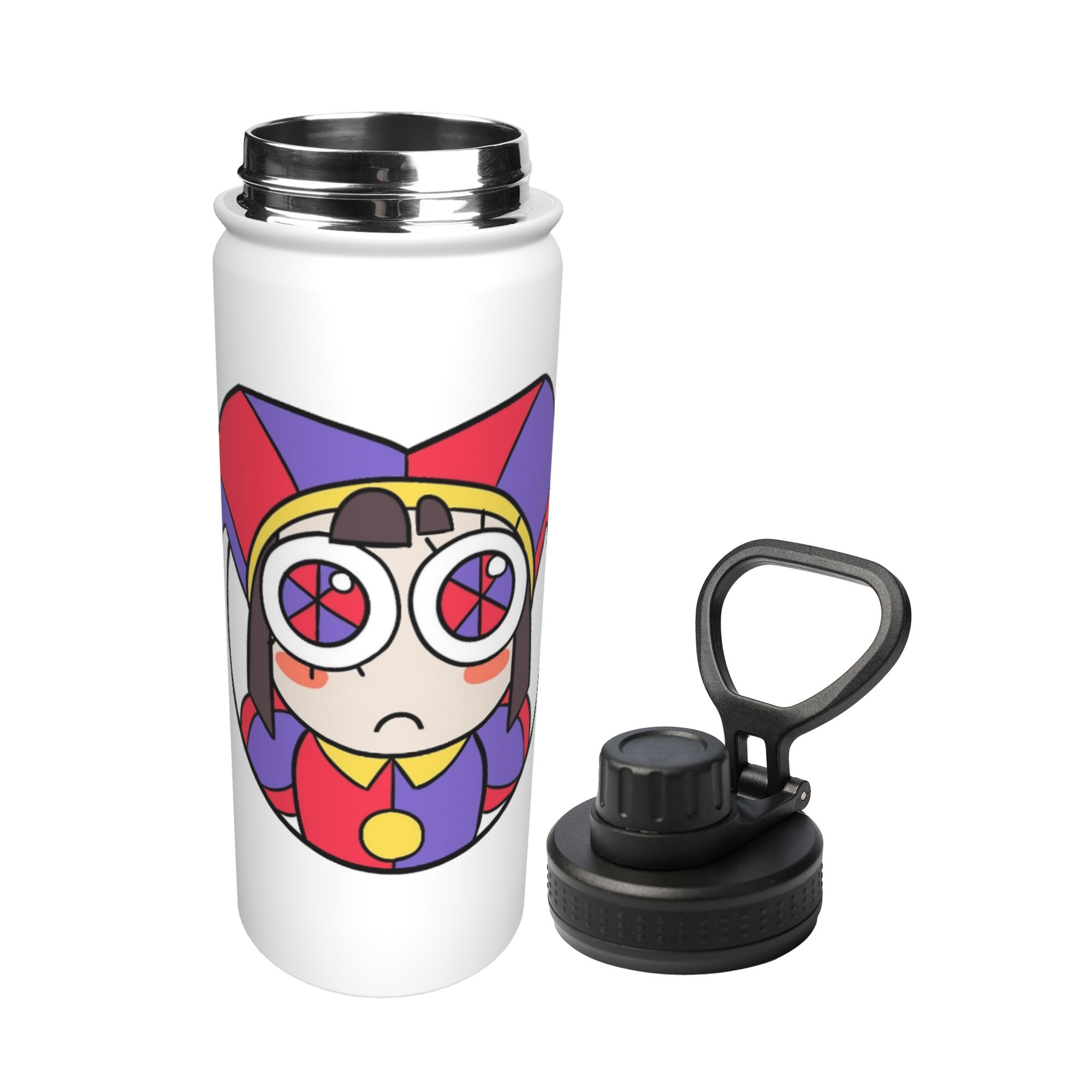 Cartoon Digitals Circus Pomni  - Sports Water Bottle Insulated ulasan dan harga