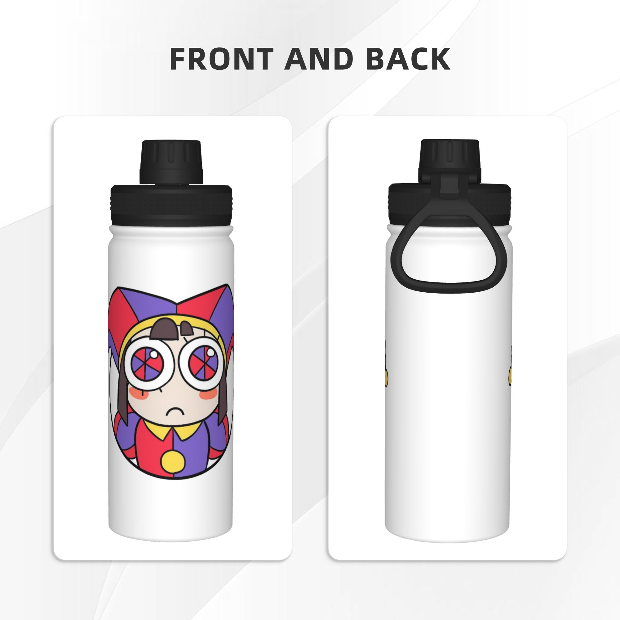Cartoon Digitals Circus Pomni  - Sports Water Bottle Insulated ulasan dan harga