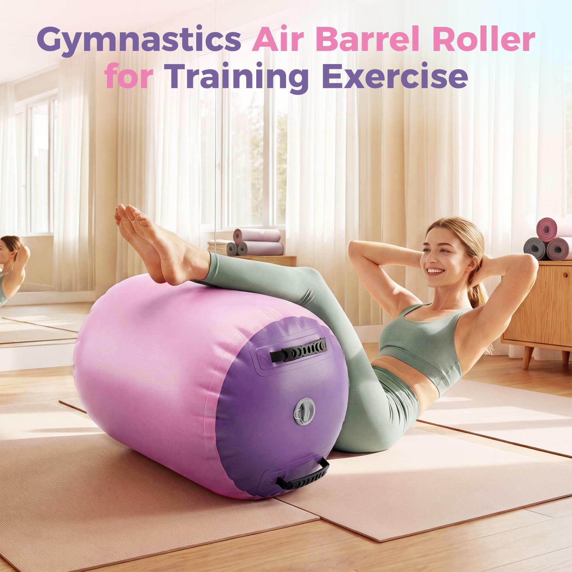 Gymnastics Air Roller Air Barr - Tumbling Air Track ulasan dan harga
