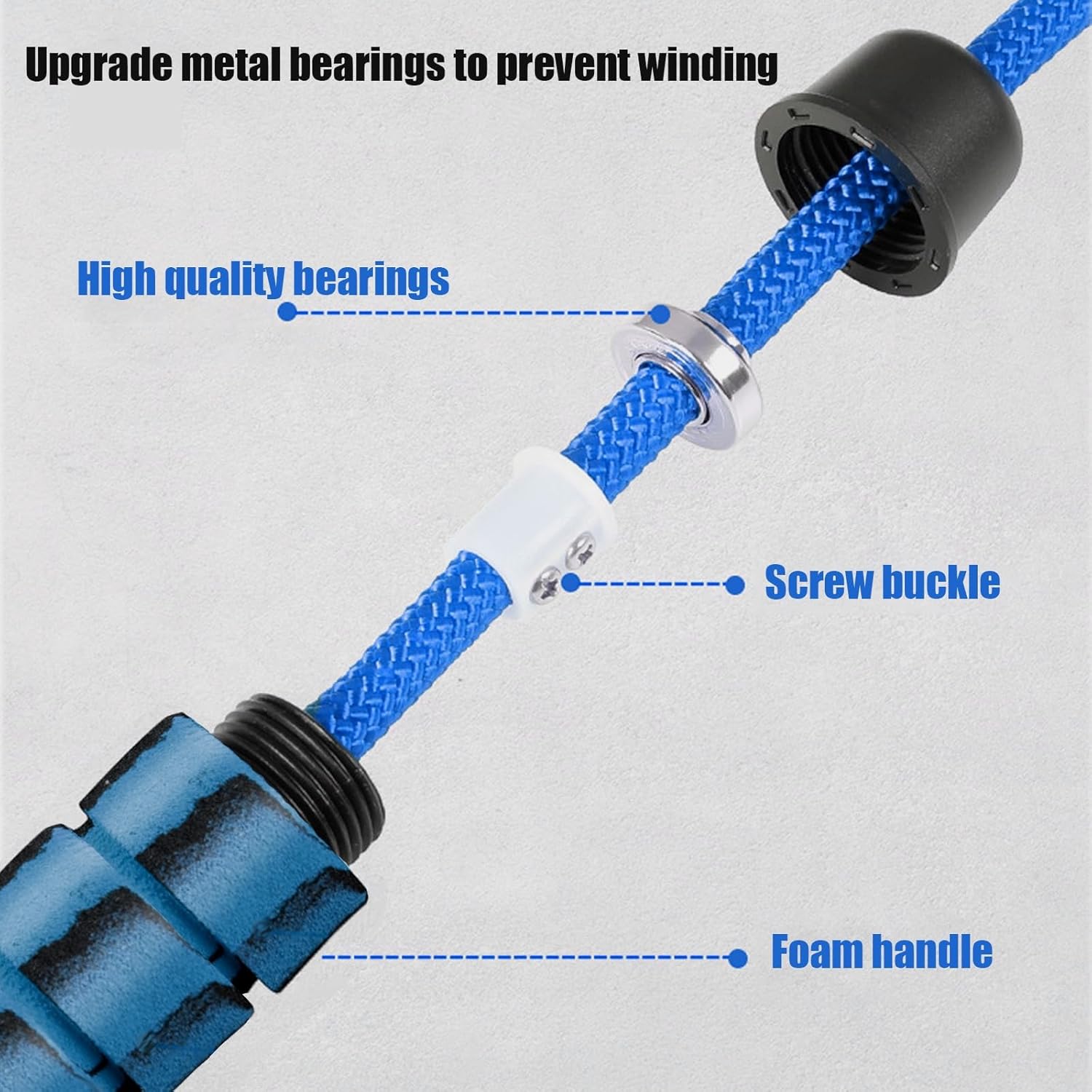 23 FT Adjustable Double Dutch  - Jump Rope Double Dutch ulasan dan harga