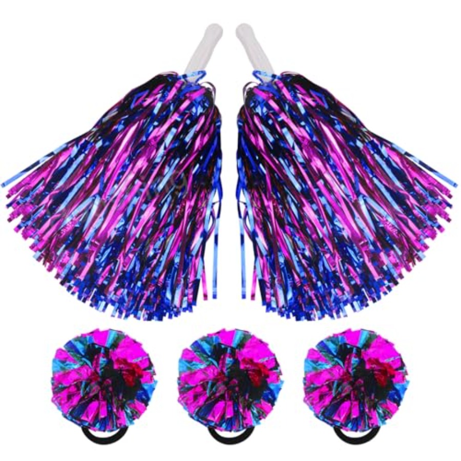 5PCS Pom Poms Cheerleading Sha - Cheerleading Pom Pom ulasan dan harga