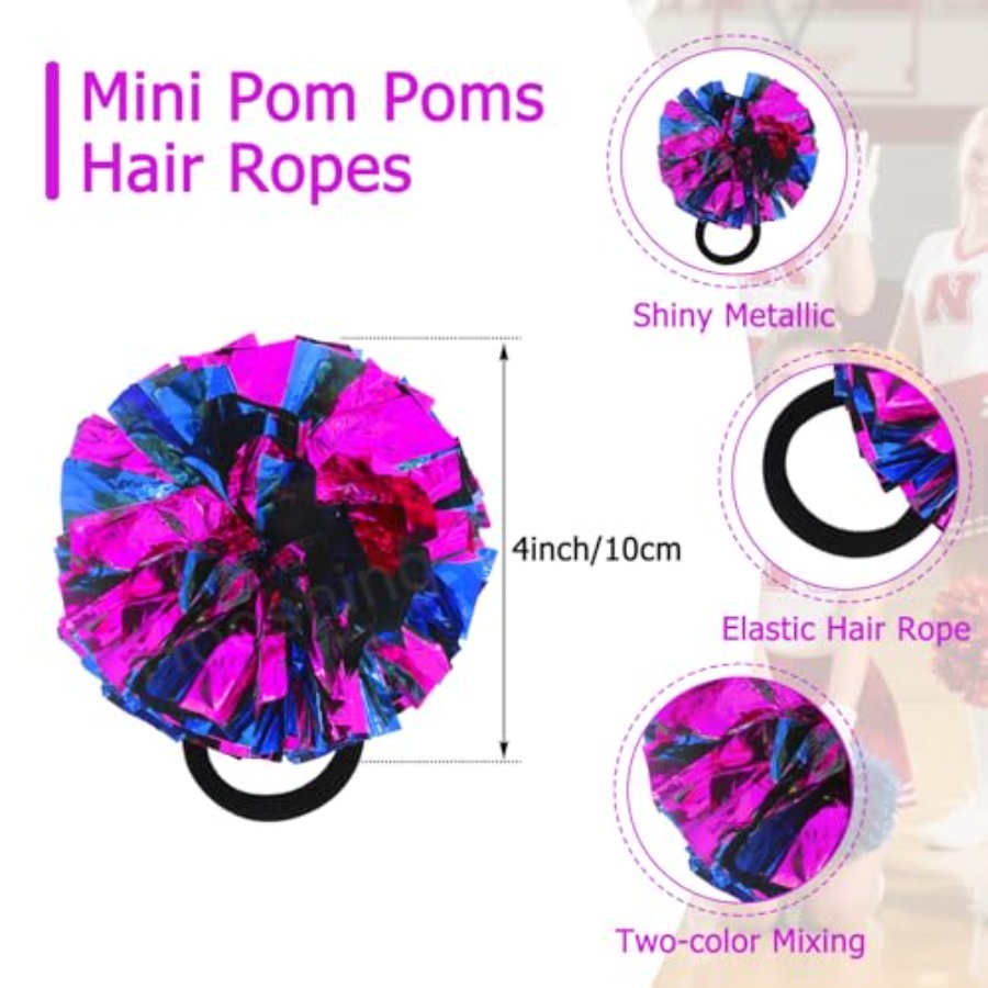 5PCS Pom Poms Cheerleading Sha - Cheerleading Pom Pom ulasan dan harga