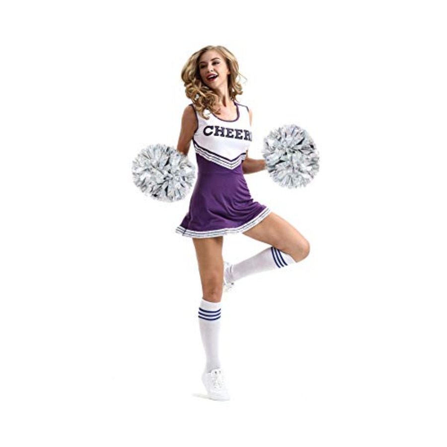 2/6/12PCS Pom Poms Cheerleadin - Cheerleading Pom Pom ulasan dan harga