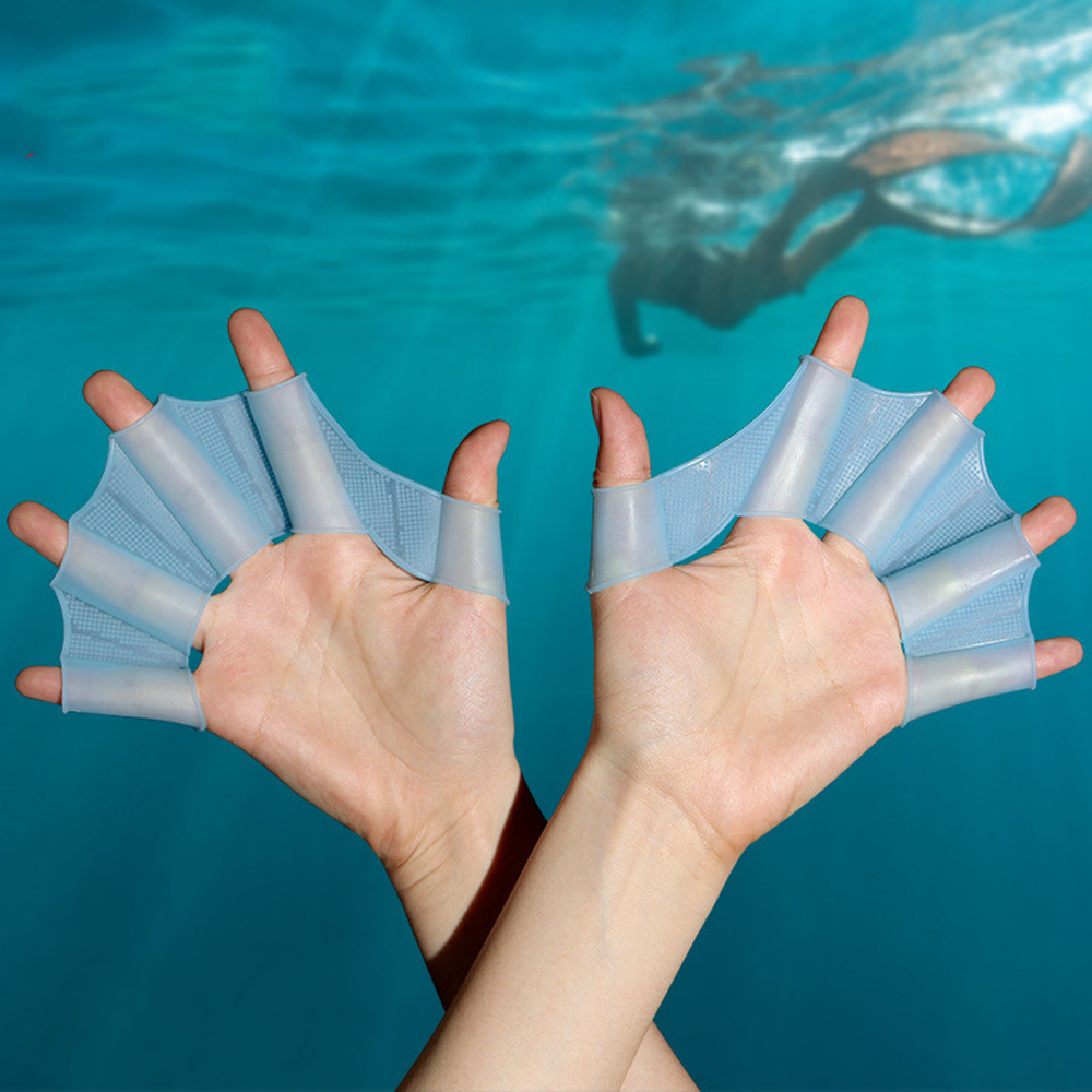Silicone Swim Fins Hand Paddle - Sports Equipment For Kids ulasan dan harga