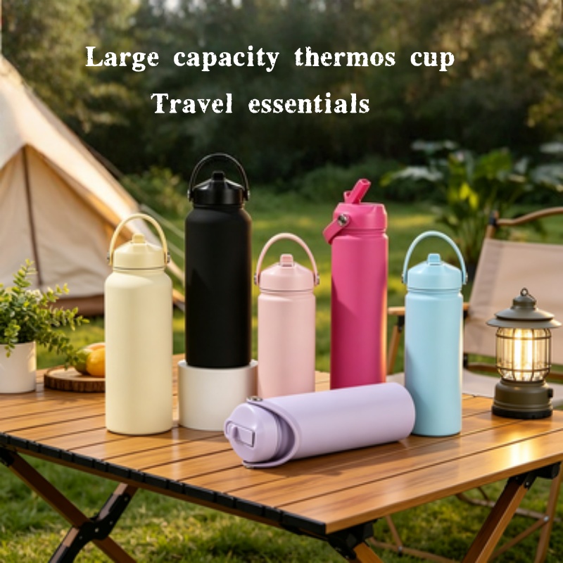 0.5-1L Stainless Steel Sports  - Sports Water Bottle Insulated ulasan dan harga