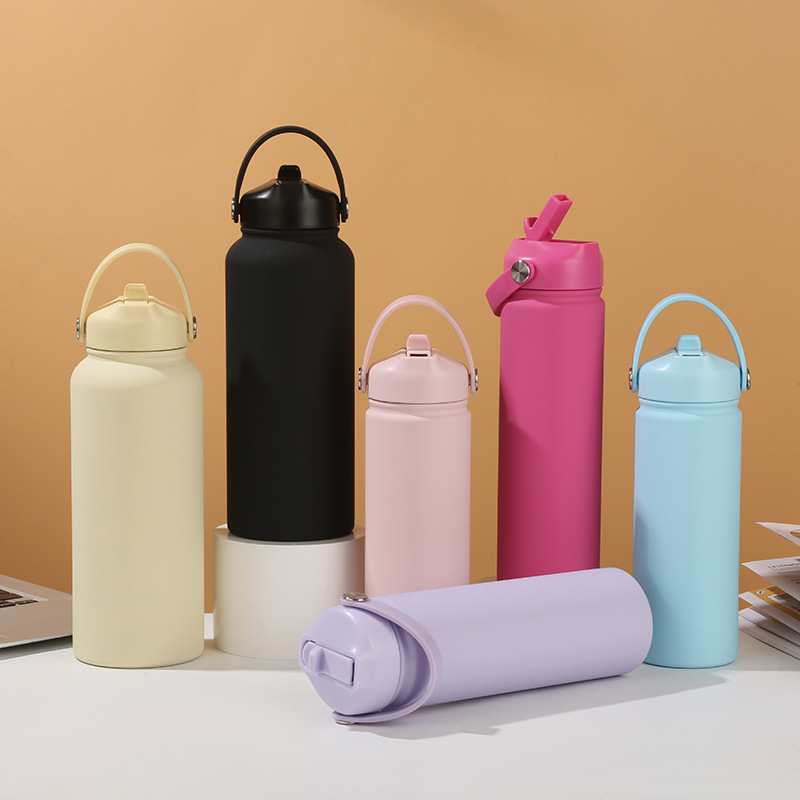 0.5-1L Stainless Steel Sports  - Sports Water Bottle Insulated ulasan dan harga