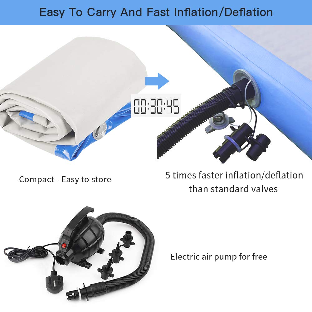 3 Meters Inflatable Air Gym Ai - Tumbling Air Track ulasan dan harga
