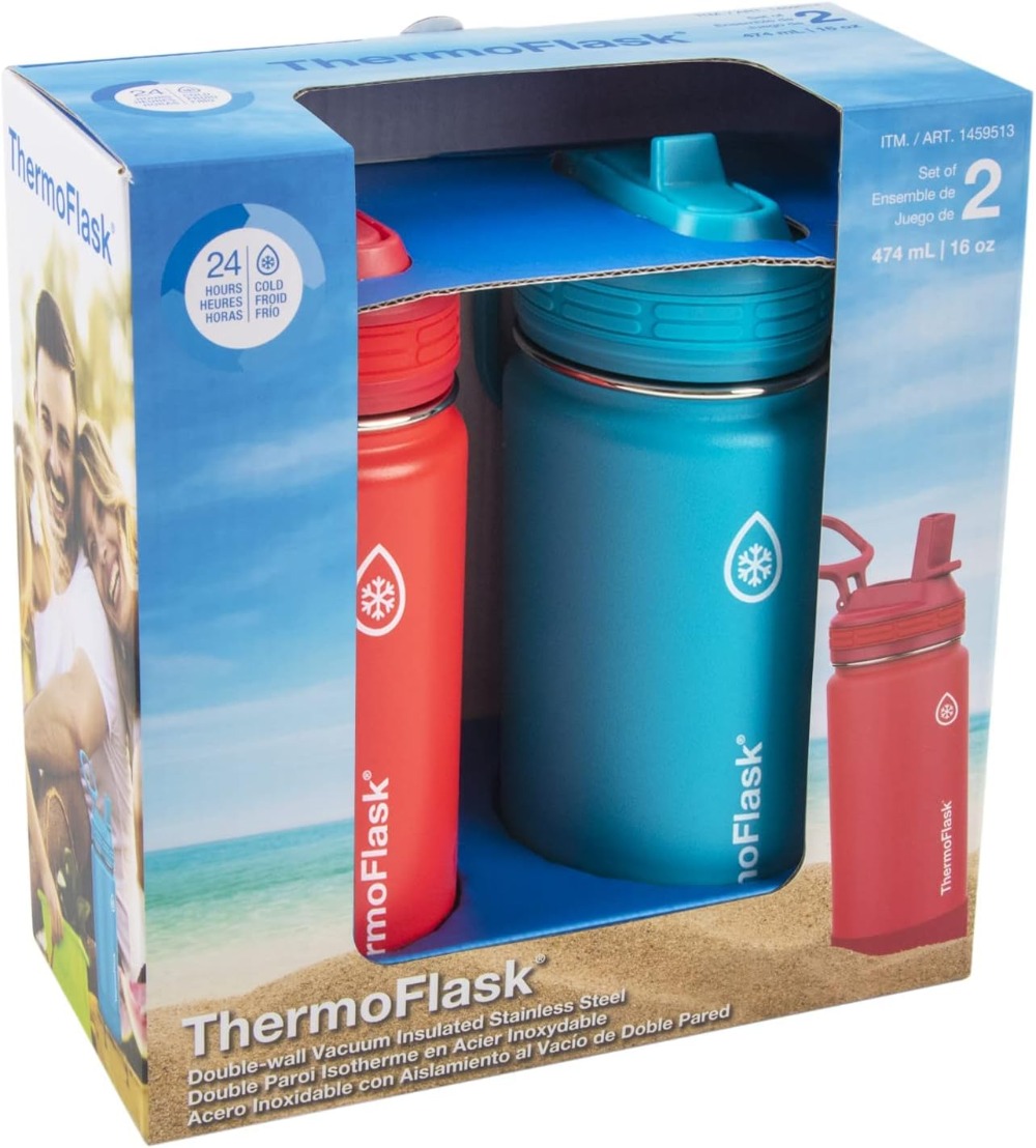 16 oz Insulated Water Bottles  - Sports Water Bottle Insulated ulasan dan harga