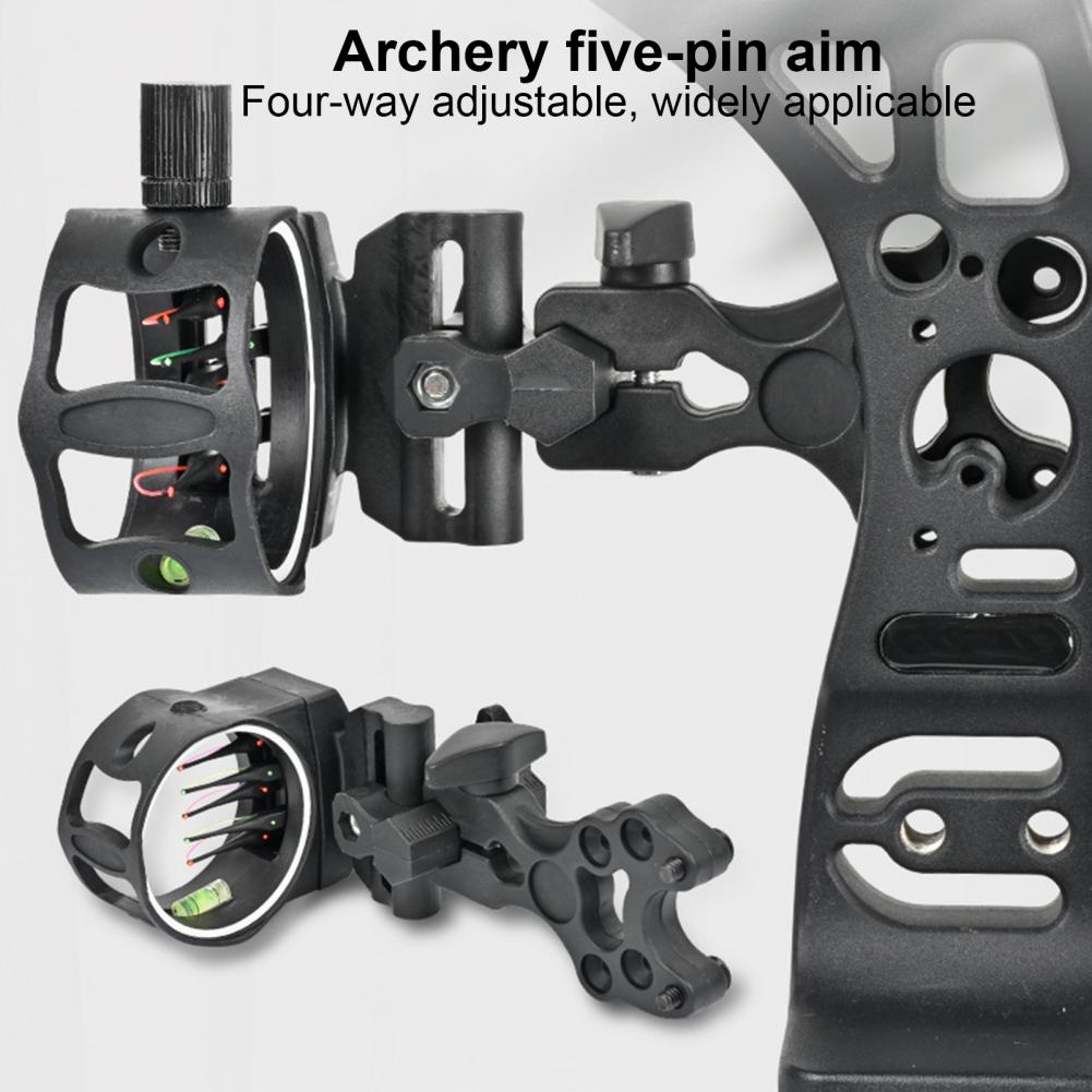 15*11cm 5 Pin Bow Sights Adjus - Sports Equipment Archery ulasan dan harga