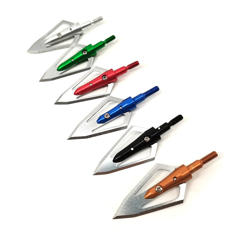 2Blade 100 Grain Metal Broadhe - Sports Equipment Archery ulasan dan harga