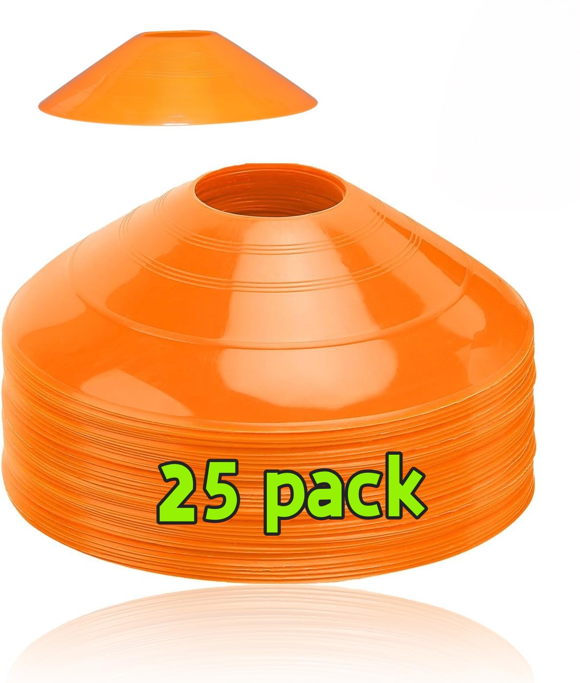 25 Pack football cone plate  f - Football Training Cone ulasan dan harga