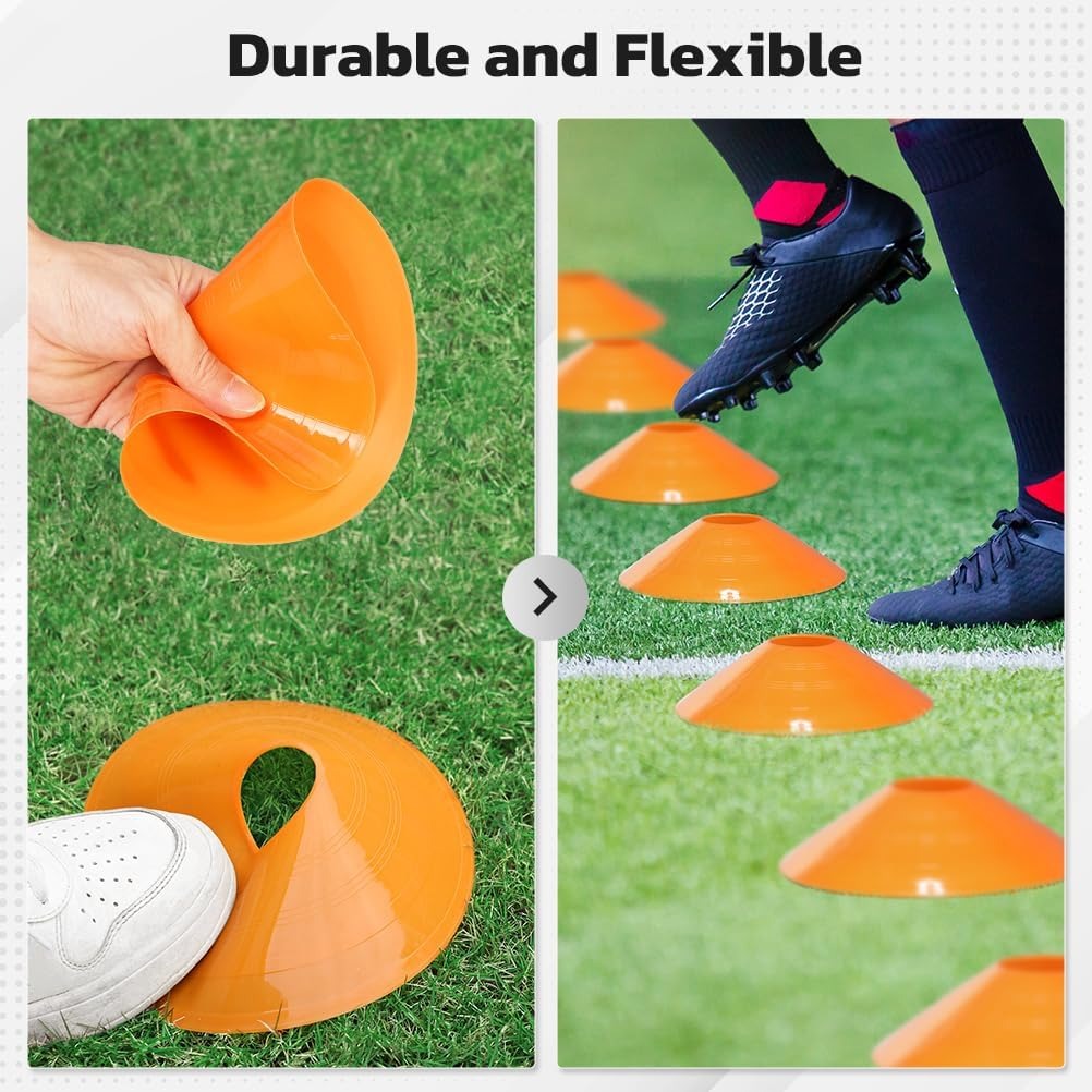 25 Pack football cone plate  f - Football Training Cone ulasan dan harga