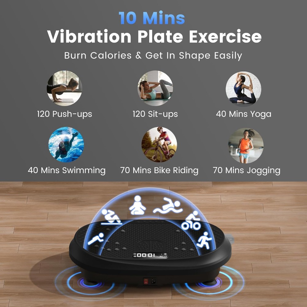 Vibration Plate Exercise Machi - Sports Equipment Images ulasan dan harga