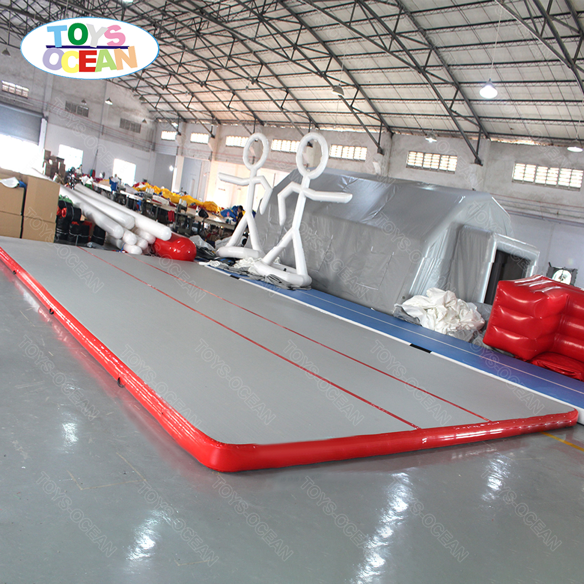 New Hot Sale 5m 6m 8m 10m 12m  - Tumbling Air Track ulasan dan harga