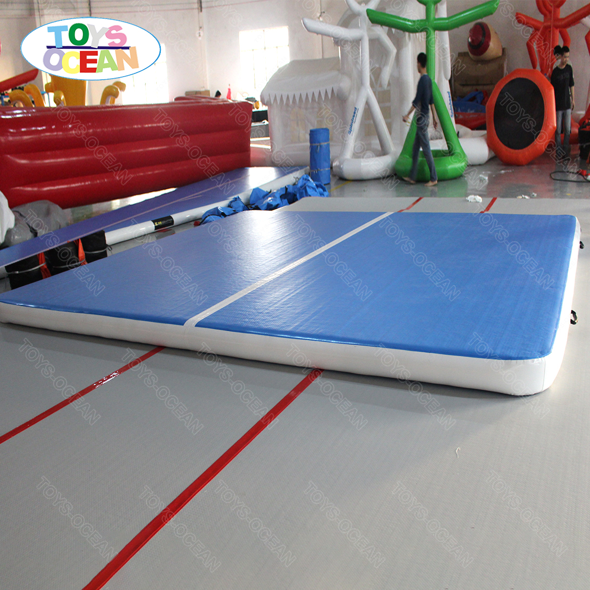 New Hot Sale 5m 6m 8m 10m 12m  - Tumbling Air Track ulasan dan harga